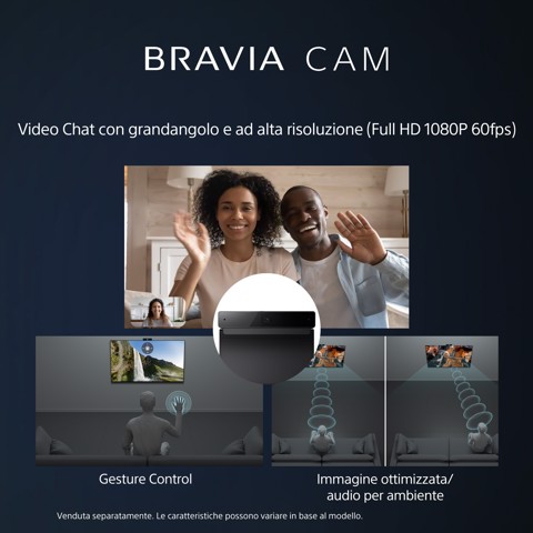Sony BRAVIA XR 165,1 cm (65") 4K Ultra HD Smart TV Wi-Fi Nero