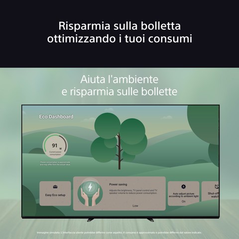 Sony BRAVIA XR XR8A 195,6 cm (77") 4K Ultra HD OLED Smart TV Wi-Fi Nero