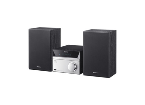 Sony CMT-SBT20B 12 W Nero, Argento