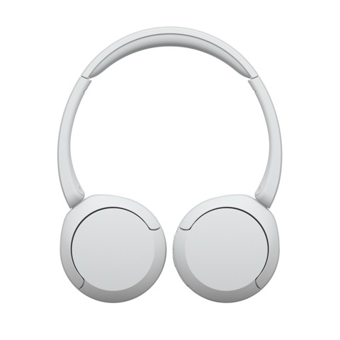 Sony Cuffie Bluetooth wireless WH-CH520 - Durata della batteria fino a 50 ore con ricarica rapida, stile on-ear - Bianco