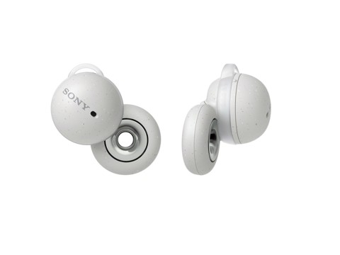 Sony Cuffie LinkBuds True Wireless - Connessione Bluetooth® multipoint* - Batteria fino a 17,5h - Ottimizzate per Alexa e Google Assistant - Microfono integrato per le chiamate - Bianco