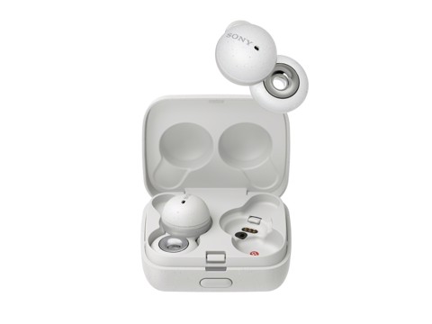 Sony Cuffie LinkBuds True Wireless - Connessione Bluetooth® multipoint* - Batteria fino a 17,5h - Ottimizzate per Alexa e Google Assistant - Microfono integrato per le chiamate - Bianco