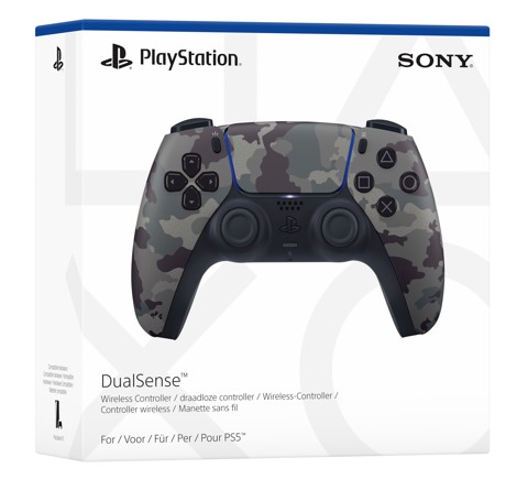 Sony DualSense Mimetico, Grigio Bluetooth Gamepad Analogico/Digitale Android, MAC, PC, PlayStation 5, iOS