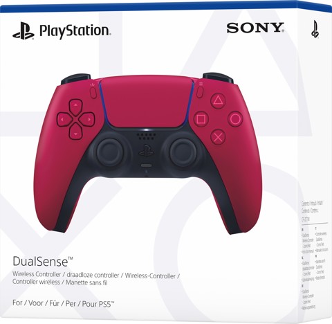 Sony DualSense Nero, Rosso Bluetooth/USB Gamepad Analogico/Digitale Android, MAC, PC, PlayStation 5, iOS