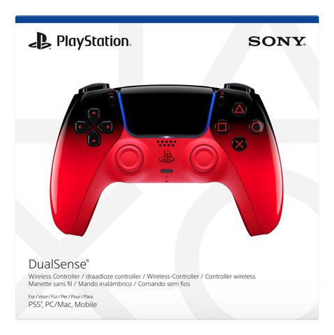 Sony DualSense Rosso Bluetooth/USB Gamepad Analogico/Digitale Android, MAC, PC, PlayStation 5, iOS