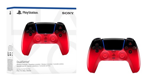 Sony DualSense Rosso Bluetooth/USB Gamepad Analogico/Digitale Android, MAC, PC, PlayStation 5, iOS