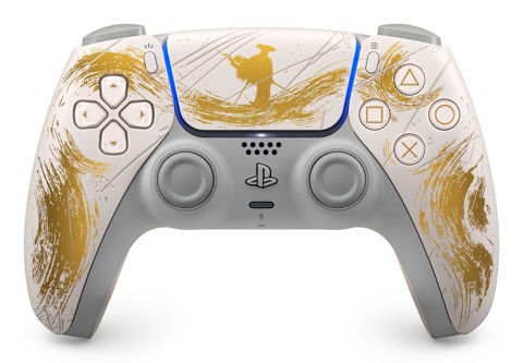 Sony DualSense Wireless Controller - Ghost of Yōtei Gold Limited Edition Oro, Bianco Bluetooth/USB Gamepad Analogico/Digitale Android, MAC, PC, PlayStation 5, iOS