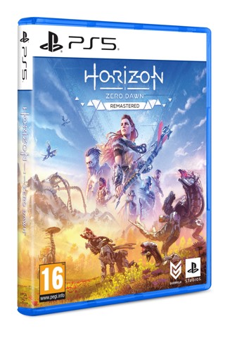 Sony Horizon Zero Dawn Remastered Edition PS5 Rimasterizzata Arabo, BRA, Tedesca, Inglese, ESP, Francese, ITA, Polacco, Portoghese, Russo PlayStation 5