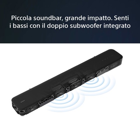 Sony HT-S2000 Soundbar Dolby Atmos a 3.1 canali