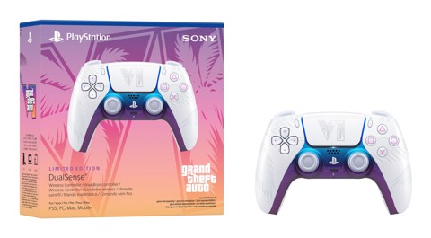 Sony Interactive Entertainment Controller wireless DualSense - Grand Theft Auto VI Bianco Edizione limitata