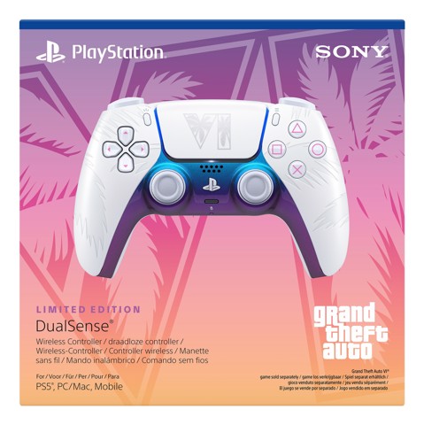 Sony Interactive Entertainment Controller wireless DualSense - Grand Theft Auto VI Bianco Edizione limitata