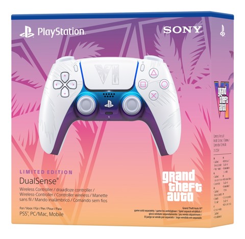 Sony Interactive Entertainment Controller wireless DualSense - Grand Theft Auto VI Bianco Edizione limitata