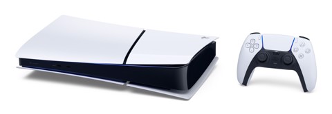Sony Interactive Entertainment PlayStation 5 Digital Edition 825 GB Wi-Fi Nero, Bianco