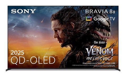 Sony K-65XR8M2 165,1 cm (65") 4K Ultra HD OLED Smart TV Wi-Fi Nero