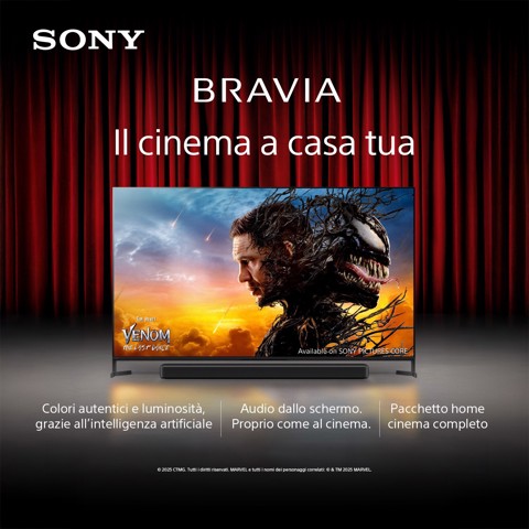 Sony K-65XR8M2 165,1 cm (65") 4K Ultra HD OLED Smart TV Wi-Fi Nero