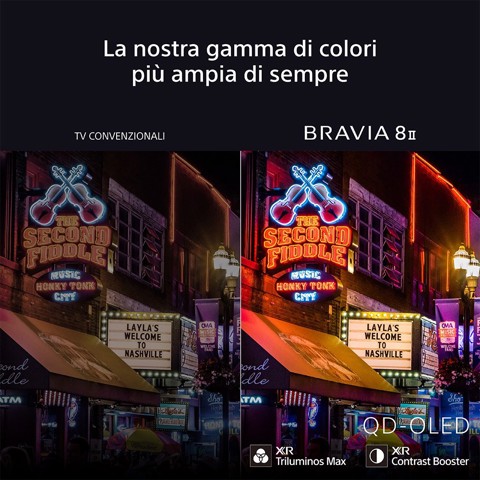 Sony K-65XR8M2 165,1 cm (65") 4K Ultra HD OLED Smart TV Wi-Fi Nero