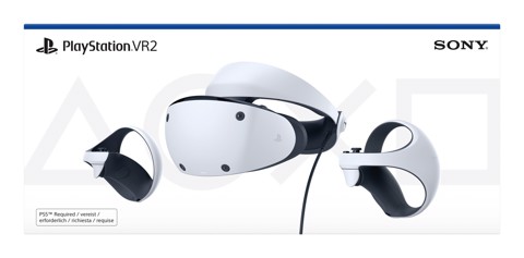 Sony PlayStation VR2 Occhiali immersivi FPV Nero, Bianco