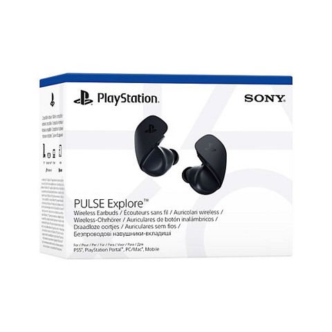 Sony Pulse Explore Auricolare Wireless In-ear Gaming Bluetooth Nero