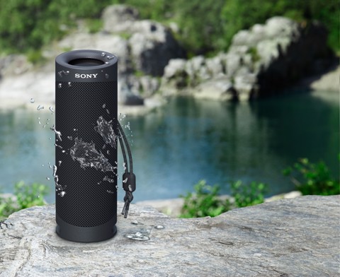 Sony SRS XB23 - Speaker bluetooth waterproof, cassa portatile con autonomia fino a 12 ore (Nero)