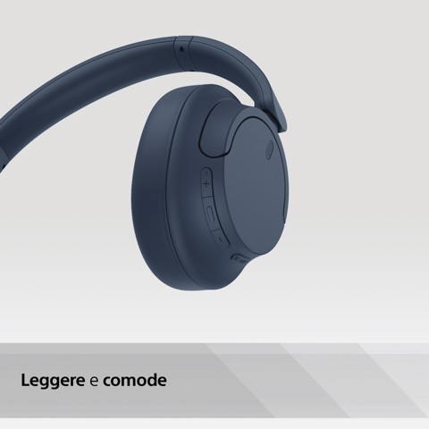 Sony WH-CH720N Auricolare Con cavo e senza cavo A Padiglione Musica e Chiamate USB tipo-C Bluetooth Blu