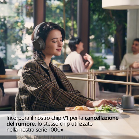 Sony WH-CH720N Cuffie Bluetooth wireless con cancellazione del rumore - Durata della batteria fino a 35 ore e ricarica rapida - Nero