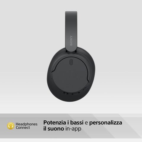 Sony WH-CH720N Cuffie Bluetooth wireless con cancellazione del rumore - Durata della batteria fino a 35 ore e ricarica rapida - Nero