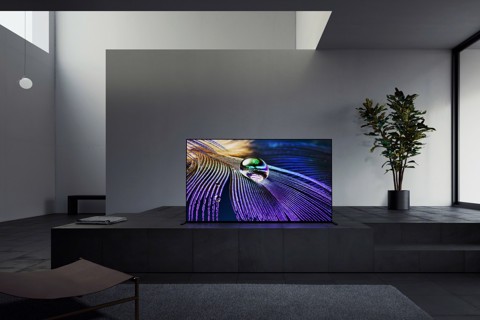 Sony XR-55A90J - Smart TV OLED 55 pollici, 4K ultra HD, HDR, con Google TV, Perfect for PlayStation™ 5 (Nero, Modello 2021)