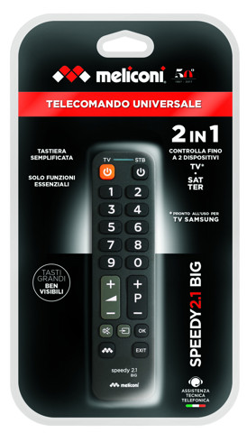 Telecomando universale 2in1 SPEEDY 2.1 BIG