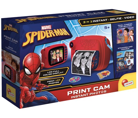 Spider-Man Print Cam fotocamera istantanea
