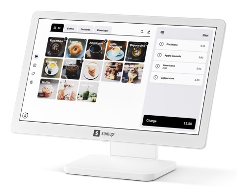 SumUp Cassa Lite - Registratore di cassa+ POS Solo + printer