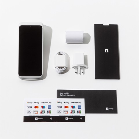 SumUp Terminal - lettore di card wifi + 4G