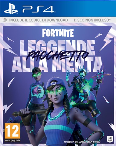 Take-Two Interactive Fortnite Leggende alla Menta Pacchetto Legendary Multilingua PlayStation 4
