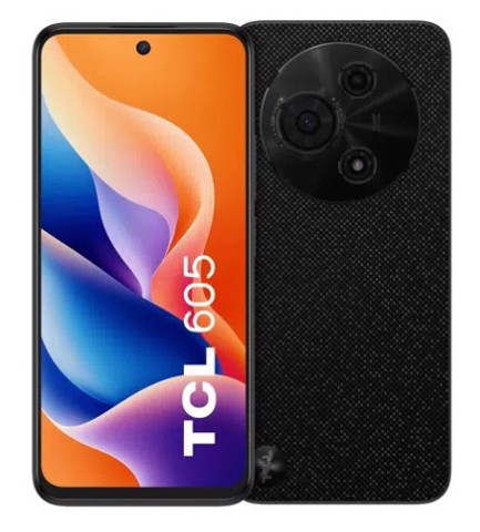 TCL 605 17 cm (6.7") Doppia SIM Android 15 4G USB tipo-C 8 GB 256 GB 5200 mAh Nero