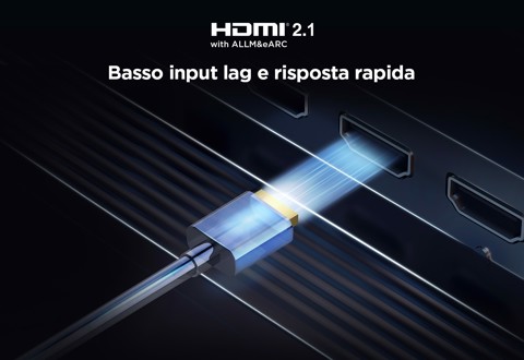 TCL C65 Series Serie C6 Smart TV QLED 4K 85" 85C655, audio Onkyo con subwoofer, Dolby Vision - Atmos, Google TV