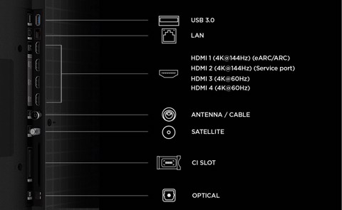 TCL C6K Pro TV 75C6K PRO 75” QD-Mini LED TV, 4K HDR 1000 nits, 312 zone di dimming, Google TV, Dolby Vision & Atmos, 2.1 Onkyo, 144Hz, AirPlay 2