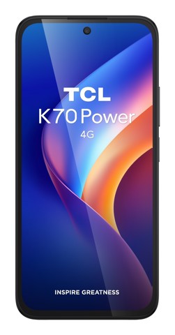 TCL K70 Power 4G 17,3 cm (6.8") Dual SIM ibrida Android 16.0 USB tipo-C 8 GB 256 GB 6500 mAh Grigio