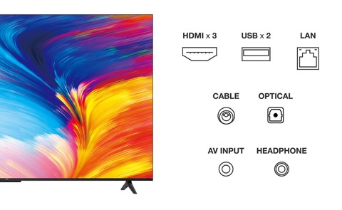 TCL P63 Series 55P635 TV 139,7 cm (55") 4K Ultra HD Smart TV Wi-Fi Nero