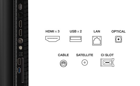 TCL P79K Serie Smart TV QLED 4K 65" 65P79K, Dolby Vision - Atmos, HDR10+, Google TV