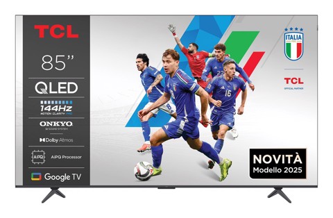TCL P89K Serie Smart TV QLED 4K 85" 85P89K, 144Hz, audio Onkyo 2.1, Dolby Vision & Atmos, Google TV