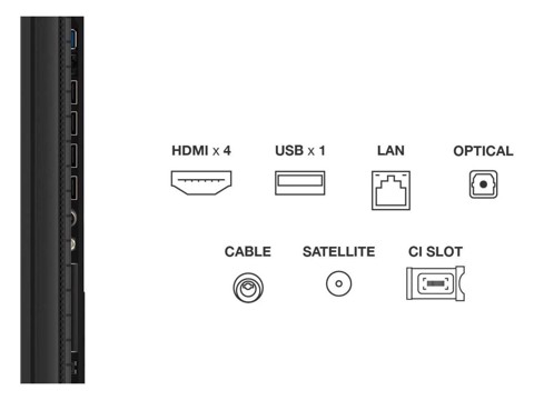 TCL P8K Serie Smart TV QLED 4K 85" 85P8K, 144Hz, audio Onkyo 2.1, Dolby Vision & Atmos, Google TV