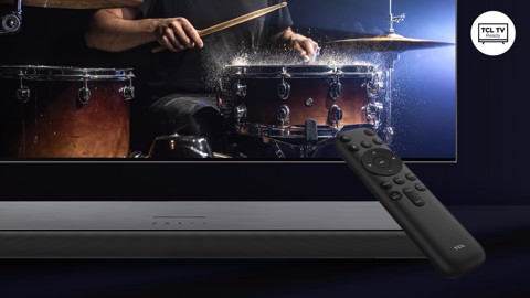 TCL S Soundbar S55H 2.1 canali, Dolby Atmos con Subwoofer integrato, supporto HDMI eARC, Bluetooth, 220W