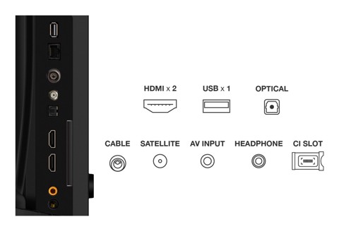 TCL S59K Serie Smart TV QLED FHD 32" 32S59K, Dolby Audio, HDR10, Android TV