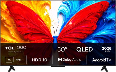 TCL S5L TV 50S5L - Full HD 50” , QLED, HDR, Direct LED, Android TV, Dolby Audio
