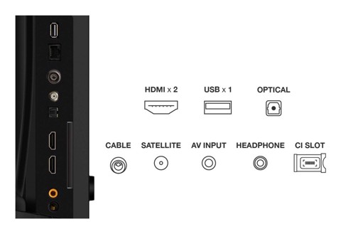 TCL Serie S49K Smart TV HD QLED 32" 32S49K, Dolby Audio, HDR10, Android TV