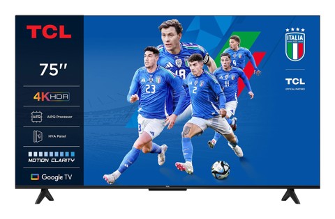 TCL Serie Smart TV 4K Ultra HD 75" 75P69K, Dolby Audio, HDR10+, Google TV