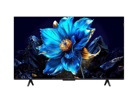 TCL T69C 43T69C 43" QLED, TV Direct LED, TV 4K HDR, Smart TV alimentata da Google TV (Dolby Vision & Atmos, Game Master, Motion Clarity, compatibile con Google Assistant e Alexa)