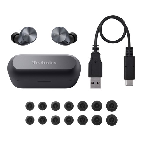 Technics AZ60M2 Cuffie True Wireless Stereo (TWS) In-ear Musica alta qualità USB tipo-C Bluetooth Nero