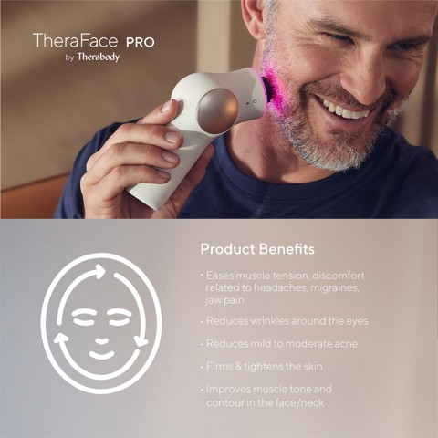 Therabody - TheraFace Pro Bianco, la soluzione più avanzata per la salute del viso