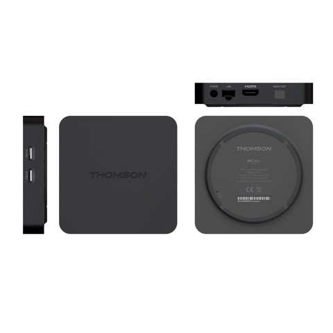 Thomson 240G Smart TV box Nero 4K Ultra HD 8 GB Wi-Fi Collegamento ethernet LAN