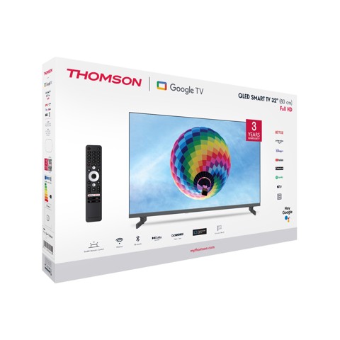 Thomson 32QG4S14 TV 81,3 cm (32") Full HD Smart TV Wi-Fi Nero